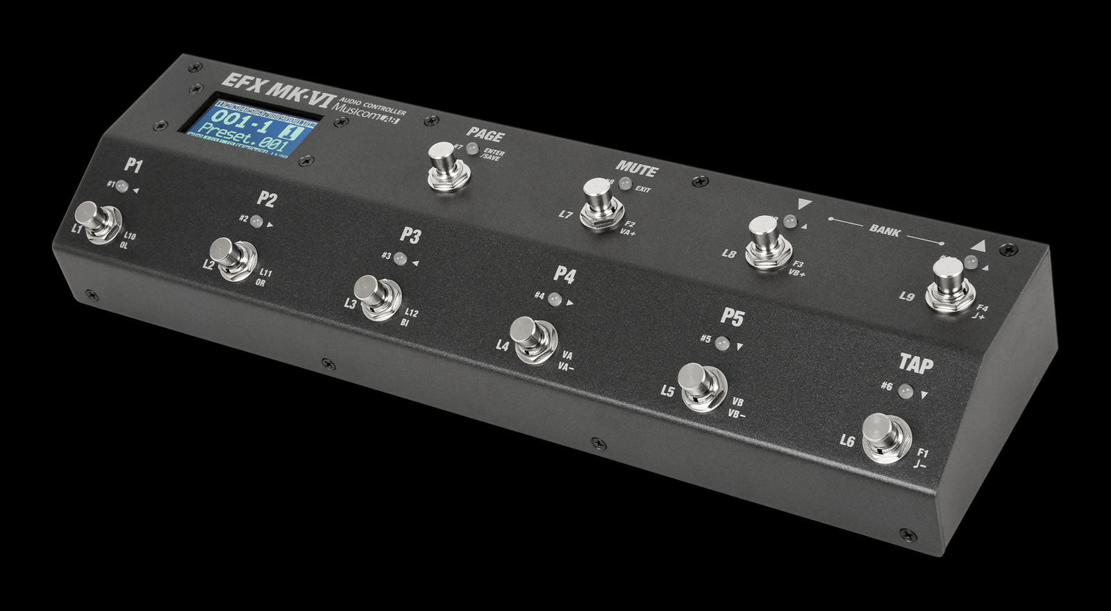 MusicomLAB EFX MK-VI Audio Controller / Switcher – Willow Glen Music